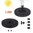 thumbnail image 4 of Fuente de agua con energía solar, estanque, piscina, patio, rociador de agua decorativo con 4 boquillas, 1 W Methold HA6298-01B, 4 of 6