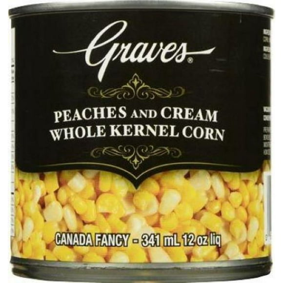 Peaches and Cream Whole Kernel Corn, Peaches and Cream Whole Kernel Corn Graves