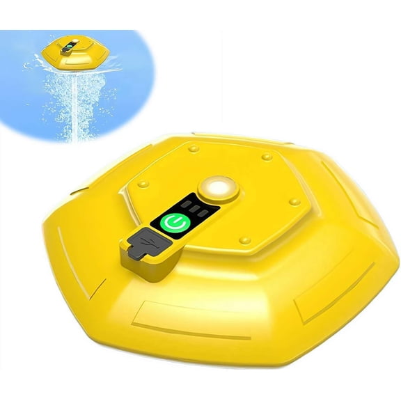 FAJHHA Floating Live Bait Aerator IPX7 Waterproof Rechargeable Portable 1-Count