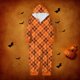 thumbnail image 1 of Halloween Family Pajamas Funny Zipper Hooded Jumpsuit Matching Family Pjs Sleepwear, 1 of 4