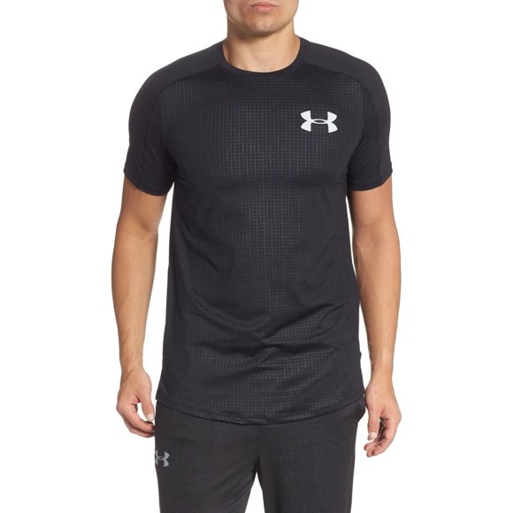 Under Armour Men's Athletic Ultra-soft HeatGear T-Shirt, Black, M