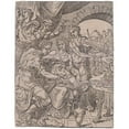 thumbnail image 2 of Dirck Volckertz Coornhert 15x18 Gold Ornate Wood Frame and Double Matted Museum Art Print Titled - The Prodigal Son Living with Harlots (C. 1548), 2 of 4