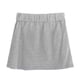 thumbnail image 1 of Falda corta Gibobby mini de tul dobladillo con sudadera femenina Gris Talla única, 1 of 1