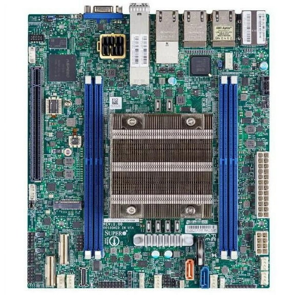 Supermicro X12SDV-4C-SPT8F Motherboard - Intel Xeon Processor D-2712T - Single Socket FCBGA-2579 - DDR4 - Micro ATX
