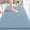 Light Blue, variant on Smiry Memory Foam Bathroom Rugs 24x16, Soft Absorbent Bath Rugs, Non-Slip Machine Washable Dry Bathroom Mat for Bathroom Floor, Grey