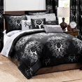 thumbnail image 1 of Bone Collector Comforter/Sham Set, Twin, Black/Grey, 1 of 5