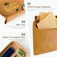 thumbnail image 2 of COCO la Vita PU Leather Catch-All Organizer, 3 Count, 2 of 6