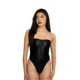 thumbnail image 2 of Azzul Swimwear Swimsuit SELENE Bralette UV/Chlorine Resist Size XL Color Black, 2 of 11