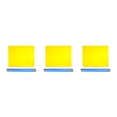 thumbnail image 4 of Kearding Juego de rodillo práctico e higiénico resistente a los arañazos amplia aplicación antiadherente ecológico amarillo azul Type1 NO1, 4 of 6