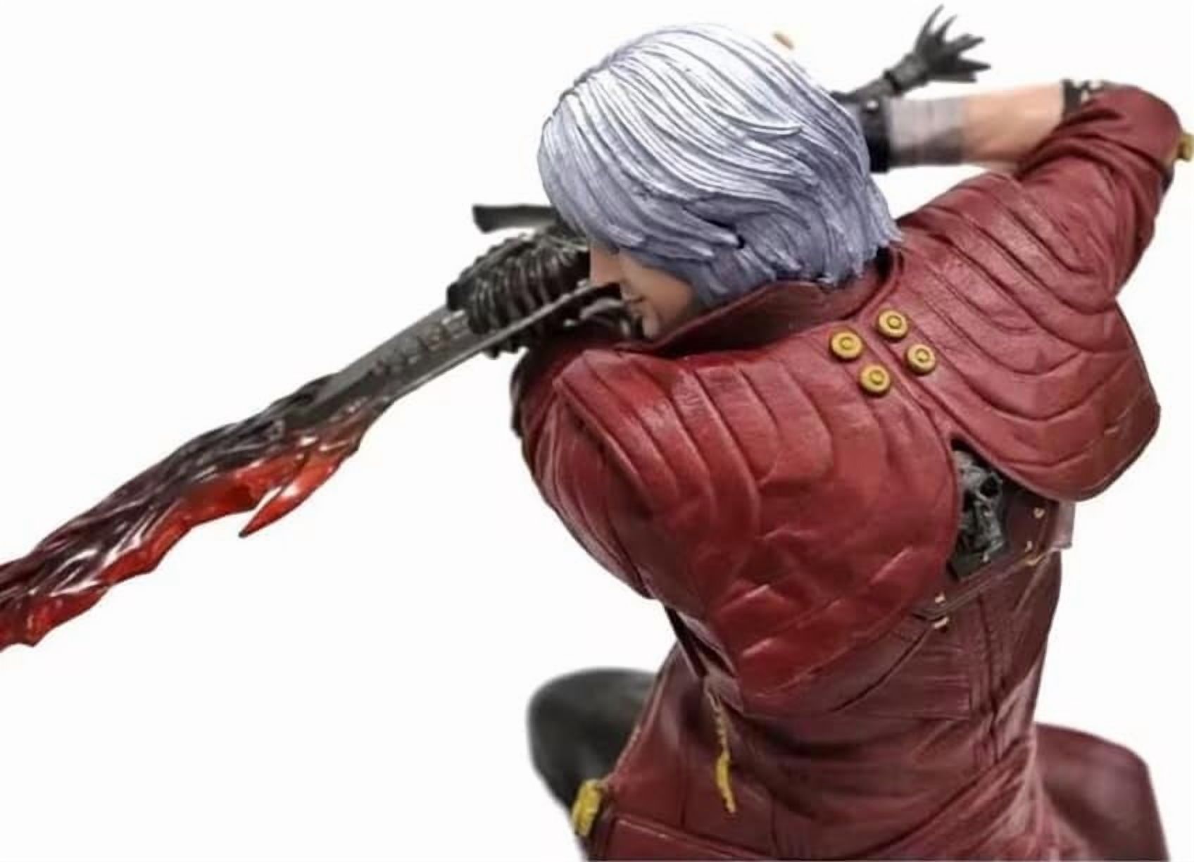 New Dante Figure, Nero Figure, Fighting Action Figures Handmade PVC Anime Cartoon Manga Game Character Model Statue Collectible Craft Gift (b)