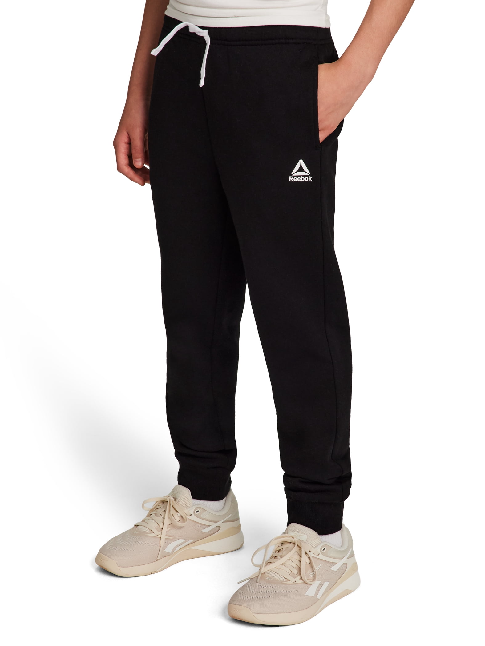 Reebok Kid's Unisex Athletic Game Day Sport Core Hoodie & Jogger, 2-Piece Set, Sizes 4-18