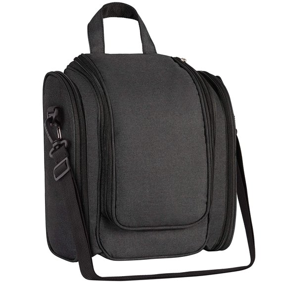 Exec-U-Gift Hanging Travel Toiletry Bag for Women & Men - Multipurpose Bathroom & Shower Organizer with Multiple Compartments