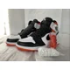 thumbnail image 1 of Ni - ke Ni - ke AIR JORDAN 1 RETRO High OG Size 8.5 AJ1 White Black-Electro Orange, 1 of 5