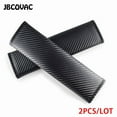 thumbnail image 3 of JWQI Universal 2 Pack Auto Seat Belt Cover, Carbon Car Seat Belt Pads Cover, Auto Interior Accessories, Automotive Seat Belt Pads for Car Truck,SUV Airplane Carmera Backpack Straps, Black, 3 of 6