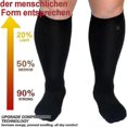 thumbnail image 3 of Xxl-5xlSportCompressionStockingsSupportStockingsTravelStockingsThrombosisStockings, 3 of 5