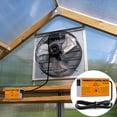 thumbnail image 4 of Attic Fan Thermostat-Control, Adjustable Thermostat with Overload Protector, Temperature Controlled Attic Fan, with Socket Easy to Install, Exhaust F, 4 of 7
