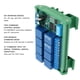 thumbnail image 5 of Placa de expansión PLC de relé RS485 de 12V y 8 canales para Control remoto de protocolo RTU (R4D8A08 R avec botier pour rail DIN), 5 of 8