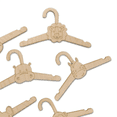 thumbnail image 1 of 20PCS Cute Wooden Clothes Hanger Wall Hanging Coats Rack Baby Clothings Storage Organizer Wood Display Holder F, 1 of 4