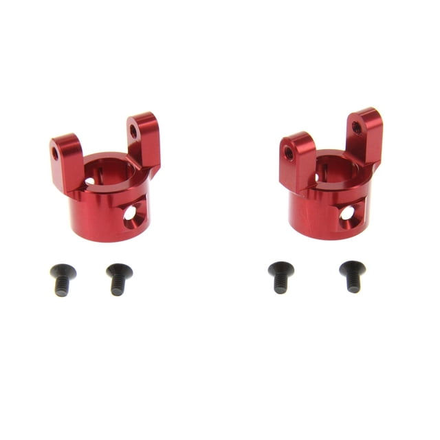 Atomik RC Hub en Alliage C pour 1:10 Axial SCX10 - Rouge - Remplace la Pièce AX80012