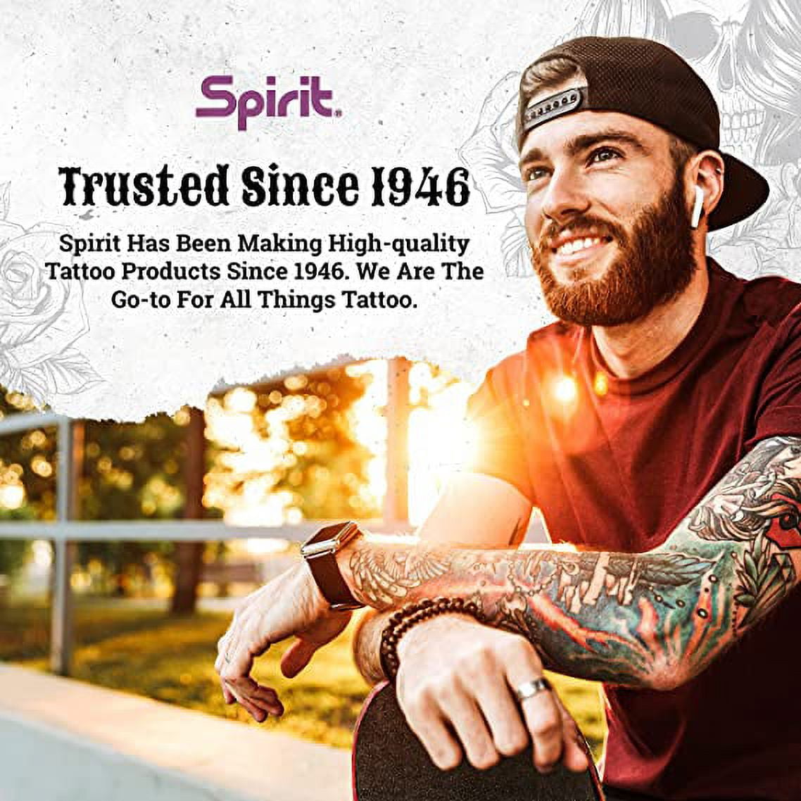 Spirit Stencil Paper for Tattooing High-Visibility Tattoo Transfer Paper, 25 Sheets
