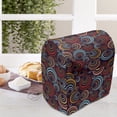 thumbnail image 3 of Abstract Stand Mixer Cover, Circular Spiral Oval Geometric Round with Swirls Retro Graphic, Kitchen Appliance Organizer Bag Cover with Pockets, 5 Quarts, Multicolor, by Ambesonne, 3 of 4