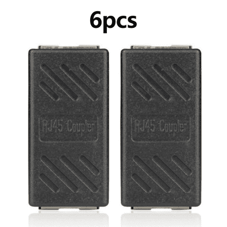 GJX Rj45 Connectors High-Speed Transmission Ethernet Extender Stable Compact Ethernet Coupler