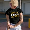 thumbnail image 2 of Oregon State, Portland City Typography, Military Green T-Shirt, XL, 2 of 5