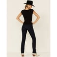 thumbnail image 4 of Lola Women's Jeans Dark Wash High Rise Straight Leg Blue 30W x 34L, 4 of 4