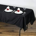 thumbnail image 3 of Balsa Circle Halloween 6 Pieces 60" x 120" Black Rectangle Washable Decorative Polyester Solid Tablecloths, 3 of 6