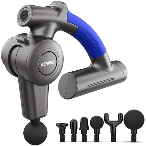 RENPHO R4 Pro Massage Gun with Adjustable Arm, Deep Tissue Percussion
