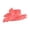 Watermelon Red, variant on CHENge Floral Accent Wide Brim Sun Hat, Ladies' Tea Party Wedding Derby Fashion Hat