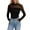A Black, variant on Womens Mesh Sheer Long Sleeve Top Turtle Neck See Though Shirts Ruched Casual Going Out Blouses Black M