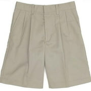 Boy's Pleated School Uniform Short