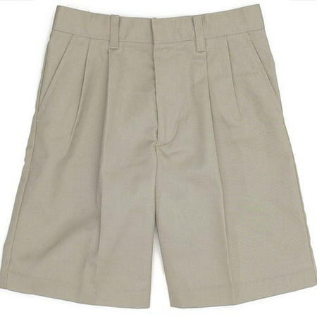 Boy's Pleated School Uniform Short