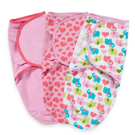 SwaddleMe Small 0-3 Months Original Swaddle, 3 (Best Swaddle For 4 Month Old)
