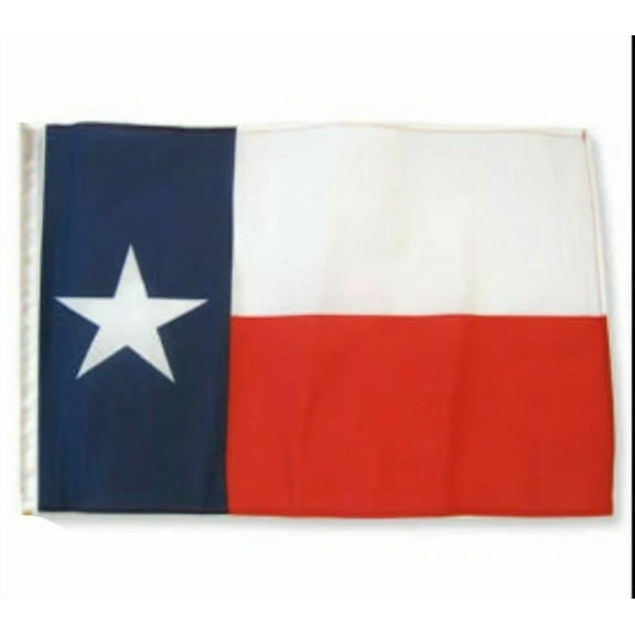 12X18 Texas Flag 12" X 18" Car Boat Flag Banner Polyester (Sleeve) 100D