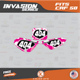 thumbnail image 2 of Kalair GFX Graphics Kit for Honda CRF50 (2004-2012) Invasion Series, 2 of 5