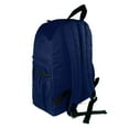 thumbnail image 3 of K-Cliffs Classic High Quality Basic Bookbag Simple Student School Bag Lightweight Water Resistant Durable Daypack Navy, 3 of 8