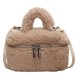 thumbnail image 1 of Bolso Pequeño Tipo Cubo Cruzado Felpa para Mujer Con Viajes, 1 of 9