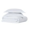 thumbnail image 5 of Cannon Solid Percale White 3 Piece King Duvet Set, 5 of 7