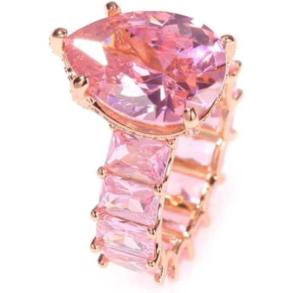 14K Gold Drop Moissanite Promise Ring for Men, Cushion Cut Design, Thoughtful Gift for the Gentleman