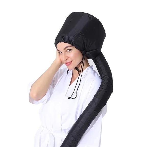 2 Pcs Hooded Hair Dryer with Integrated Headband for Curly Hair, Deep Conditioning, and Speedy Drying at Home
