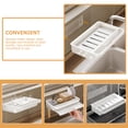 thumbnail image 2 of HAKIDZEL White Wall Mounted Sponge Holder 1Pcs 10.4X6.1X1.8In, 2 of 8