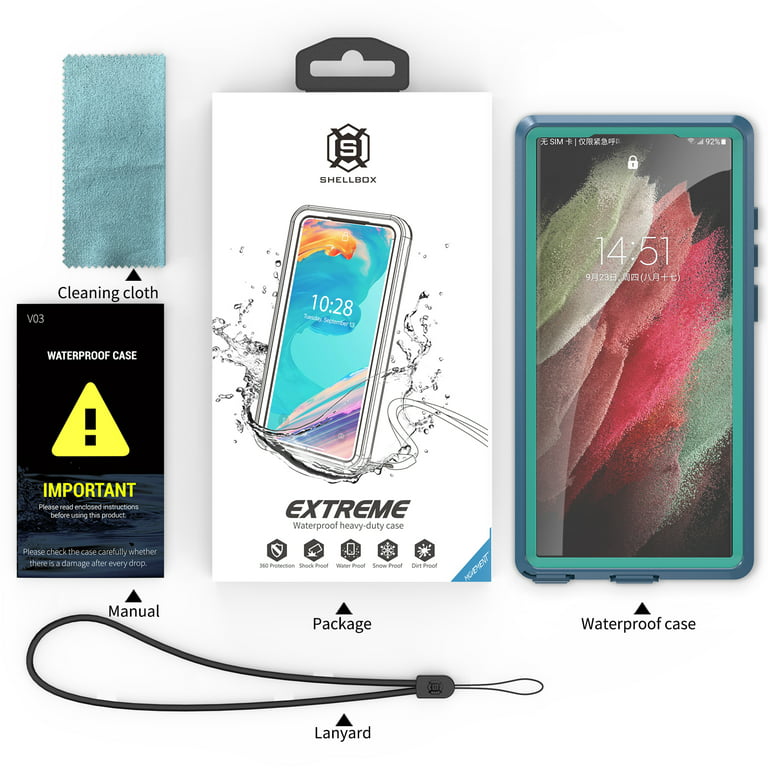 Galaxy S23 Ultra Water/ Shockproof [Extreme Series] Screen