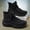 green, variant on Men's High Top Outdoor Hiking Boots, Rugged Non Slip Thick Sole Ankle Boots for Trekking Camping Daily Outdoor Wear