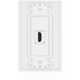 thumbnail image 2 of TNP HDMI Wall Plate (1 Port, White) HDMI Face Plate Socket Insert Jack Outlet Panel Mount Support 4K 60Hz HDR ARC/eARC, 2 of 5