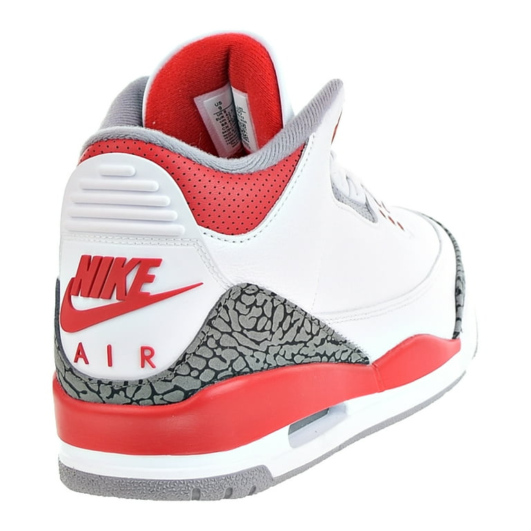 シューズ(男性用) Nike Air Jordan 3 Retro OG \"Fire Red\" Amazon.com | Jordan Mens Air 3 Retro OG DN3707 160 Fire Red