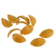 thumbnail image 4 of 10pcs 1/6 miniatura Vintage concha puerta manijas de Amarillo Zulema Manijas de puertas de casa de muñecas, 4 of 5