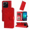 thumbnail image 4 of Funda tipo cartera GANGXUN para Xiaomi Redmi Note 14 4G , diseño girasol, cuero PU, soporte, cierre magnético, tarjetero, 4 of 5