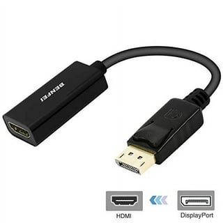 BENFEI 4K DisplayPort to HDMI Adapter 2 Pack, Uni-Directional  DP 1.2 Computer to HDMI 1.4 Screen Gold-Plated DP Display Port to HDMI  Adapter (Male to Female) Compatible with Lenovo Dell HP